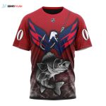 Washington Capitals Specialized Fishing Style Unisex T-Shirt For Fans Gifts 2024