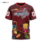 Washington Capitals Specialized For Rocket Power Unisex T-Shirt For Fans Gifts 2024