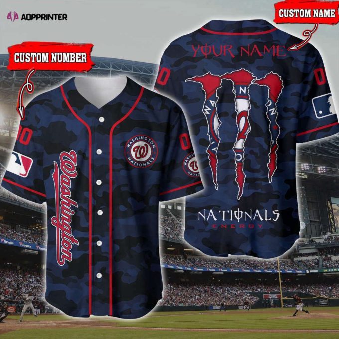 Washington Nationals Baseball Jersey