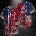 Washington State Cougars Baseball Jersey