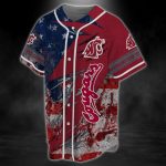 Washington State Cougars Baseball Jersey