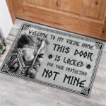 Welcome To My Viking Easy Clean Welcome DoorMat