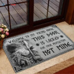 Welcome To My Viking Easy Clean Welcome DoorMat