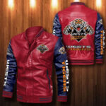 Wests Tigers Leather Bomber Jacket