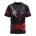 Winnipeg Jets Specialized Darth Vader Version Jersey Unisex T-Shirt For Fans Gifts 2024
