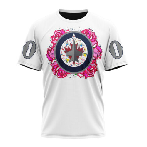 Winnipeg Jets Specialized Dia De Muertos Unisex T-Shirt For Fans Gifts 2024
