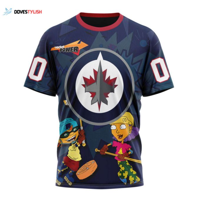 Winnipeg Jets Specialized For Rocket Power Unisex T-Shirt For Fans Gifts 2024