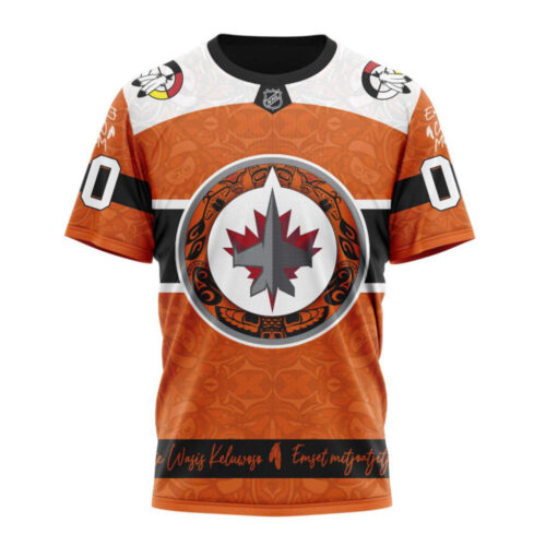 Winnipeg Jets Support Child Lives Matter Unisex T-Shirt For Fans Gifts 2024