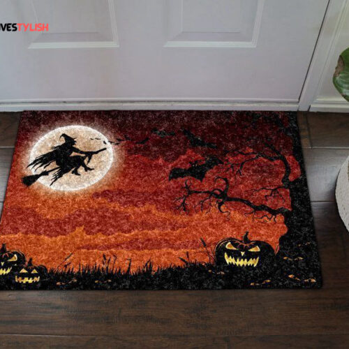 Witch Halloween Home Decor 2024D Doormat