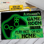 Xbox Game room doormat Custom TTM