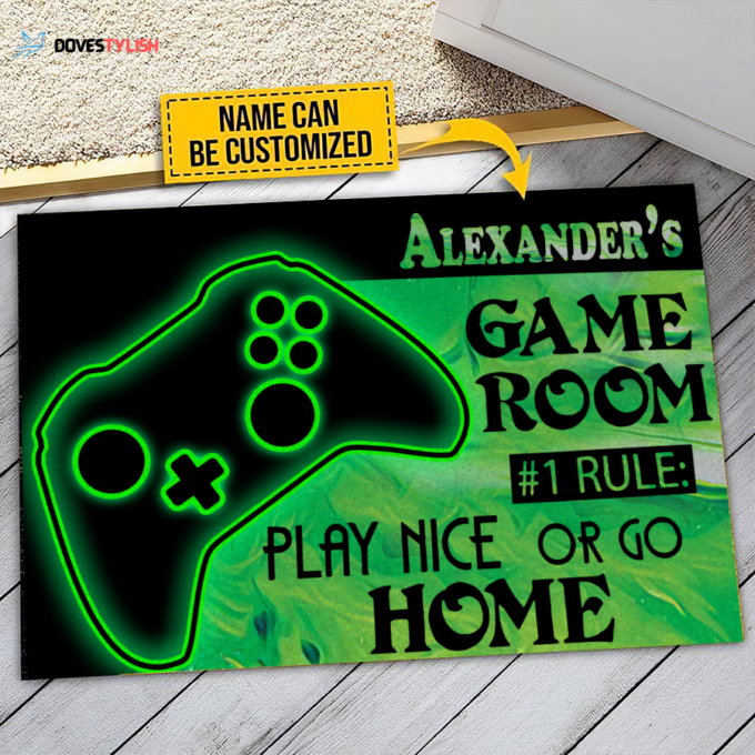 Xbox Game room doormat Custom TTM