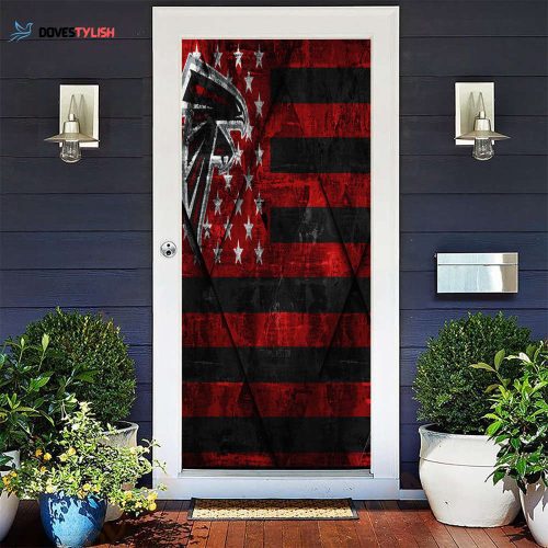 Atlanta Falcons Unisex Gift Tee 2024Silk Gift For Fan 3D Full Printing Door Cover