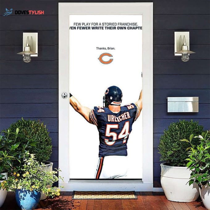 Chicago Bears Brian Unisex Gift Tee 2024Gift For Fan 3D Full Printing Door Cover