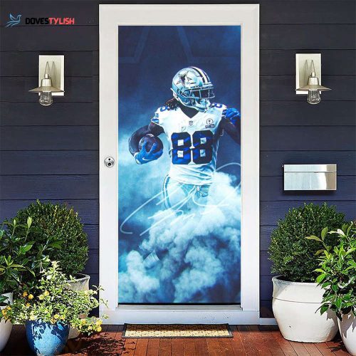 Dallas Cowboys Number 88 Cloud Gift For Fan 3D Full Printing Door Cover