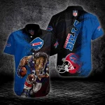 Buffalo Bills NFL Mascot Pattern Hawaiian Shirt