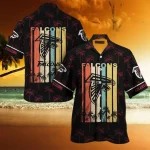 Atlanta Falcons NFL Retro Aloha Summer Beach Gift Hawaiian Shirt