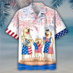 3D Full Printed Shih Tzu Hawaiian Shirts For Independence Day, Dog Hawaii Aloha Beach Shirts For Him Her