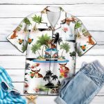 Basset Hound Hawaiian Shirt Cute Hawaii Beach Shirt For Him Her