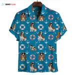 Basset Hound Hawaiian Shirt Cute Summer Shirts