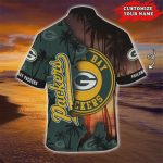 Custom Green Bay Packers NFL Aloha Hawaiian Shirt