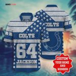 Custom Indianapolis Colts Star Hawaiian Shirt