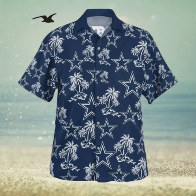 Dallas Cowboys NFL Island 3D Hawaiian Shirt