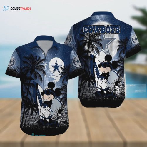 Dallas Cowboys NFL Fireball Summer Hawaiian Shirt