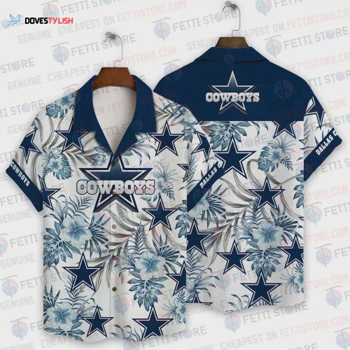 Dallas Cowboys NFL Logo Classic Hawaiian Shirt