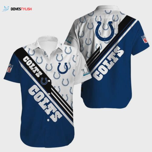 Indianapolis Colts Polynesian Tattoo Hawaiian Shirt