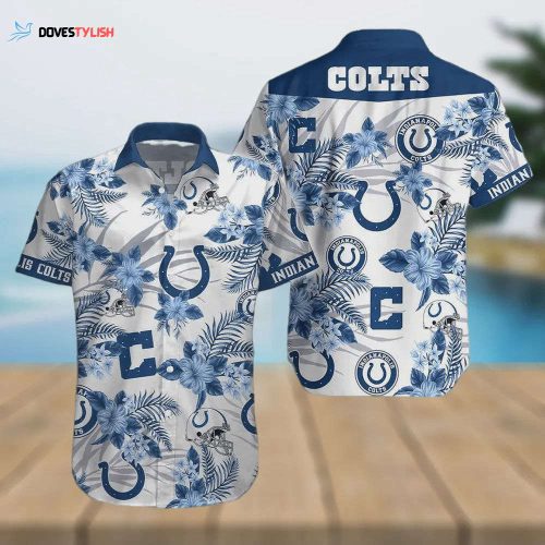 Indianapolis Colts Mickey Summer Pattern Hawaiian Shirt