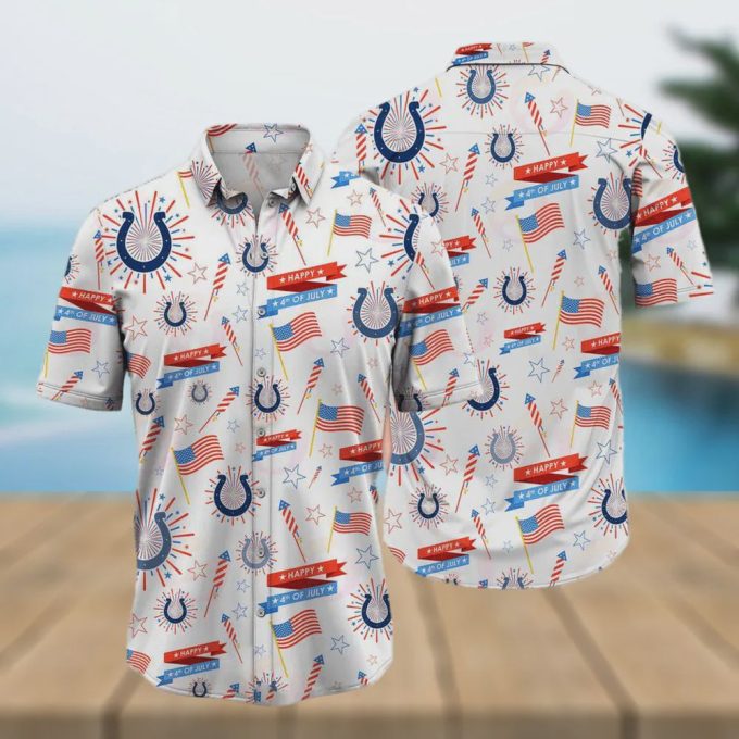 Indianapolis Colts Independence Day Hawaiian Shirt