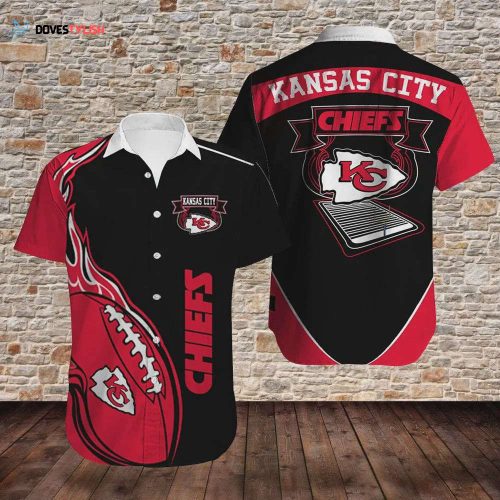 Kansas City Chiefs Football Logo Hawaiian Shirt