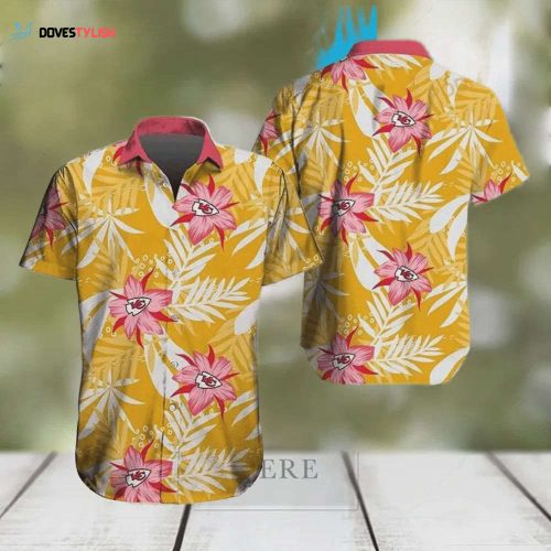 Kansas City Chiefs Football Pattern Hawaiian Shirt