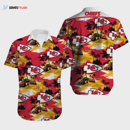 Kansas City Chiefs Football Logo Hawaiian Shirt