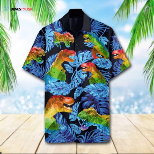 Lgbt Skulls Torn Fabric Men Hawaiian Shirt For Pride Month