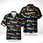 Lgbtq+ Pride Hawaiian Shirt, Let Your True Colors Fly, Heart United Airlines Boeing Hawaiian 3D Shirt