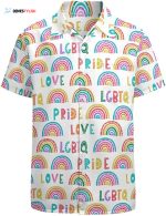 Lgbtq Pride Hawaiian Shirt, Pride Month Clothing, Gay Pride Apparel, Hawaii 3D T Shirt For Gaymer