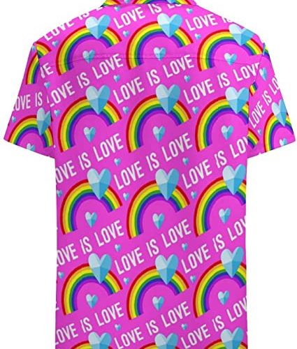 Love Is Love Pride Hawaii Shirts For Gay Man, Lesbian Love Hawaiian Shirt, Gift For Lgbtq Pride Month