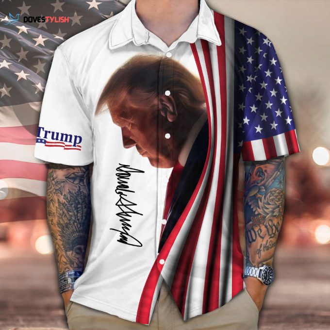 Make America Great Again Trump Signature Hawaii Shirt – Trump’s is Coming