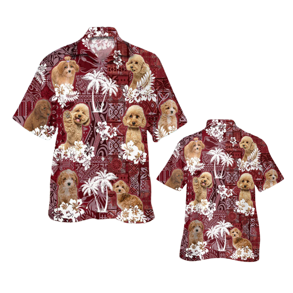 Maltipoo Hawaiian Shirt, Dog Hawaiian Shirt, Gift For Dog Lovers