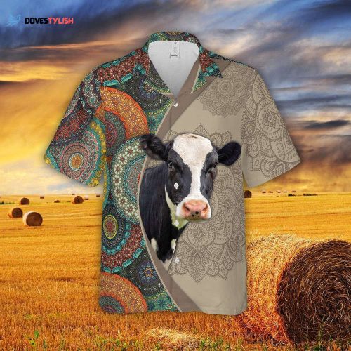 Mandala Pattern Sheep All Over Printed 3D Hawaiian Shirt