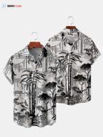 Men’s Casual Hawaiian Shirt, Daily Wearing Hawaii Shirt