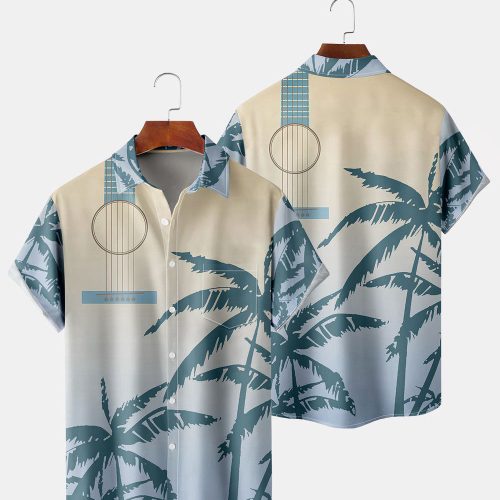 Men’s Casual Hawaiian Shirt, Daily Wearing Hawaii Shirt