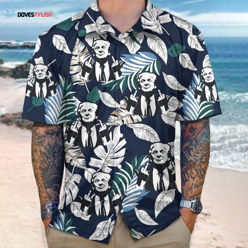 Trump 2024 Pick Up The Pieces Hawaiian Shirt Unisex Gift Tee 2024