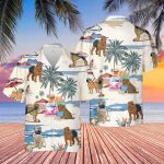 Shar Pei Summer Beach Hawaiian Shirt, Cool Aloha Hawaii Shirt For Travel Summer