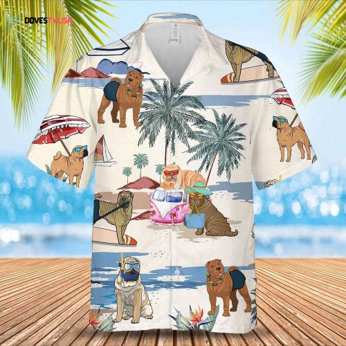 Shetland Sheepdog Hawaiian Shirt