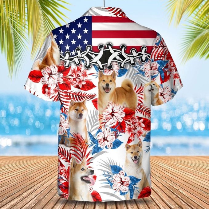 Shiba Inu Hawaiian Shirt, Dog Hawaiian Beach Shirts For Men And Woman