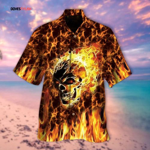 Skull The Reaper All Over Printed 3D Hawaiian Shirt