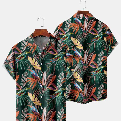 St Patrick’s Day Hawaiian Shirt, Irish Flag Beer Lover Hawaiian Shirt, Gift For Him