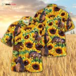 Sunflower Horse Hawaiian Shirt